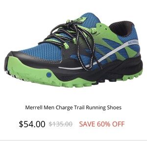 Merrell Men Charge Trail Running Shoes